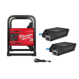 Milwaukee MXF002-2XC MX FUEL CARRY-ON Portable 3600W/1800W Push Start Battery Powered Power Supply Generator Kit w/ Two Batteries thumbnail 1
