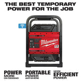 Milwaukee MXF002-2XC MX FUEL CARRY-ON Portable 3600W/1800W Push Start Battery Powered Power Supply Generator Kit w/ Two Batteries thumbnail 4