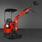 Mini Compact Excavator HONDA GX390 Engine,  65.7" Max. Digging Depth, 1Ton, 2280 LBS Operating Weight,  MEC10 thumbnail 29