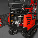 Mini Compact Excavator HONDA GX390 Engine,  65.7" Max. Digging Depth, 1Ton, 2280 LBS Operating Weight,  MEC10 thumbnail 22