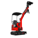 Mini Compact Excavator HONDA GX390 Engine,  65.7" Max. Digging Depth, 1Ton, 2280 LBS Operating Weight,  MEC10 thumbnail 27