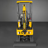 Mini Compact Excavator Kubota D722 Engine,  65.7" Max. Digging Depth, 1.2 Ton, 2700 LBS Operating Weight,  MEC12 thumbnail 31