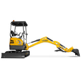 Mini Compact Excavator Kubota D902 Engine,  89" Max. Digging Depth, 1.7 Ton, 4145 LBS Operating Weight,  MEC17 thumbnail 11
