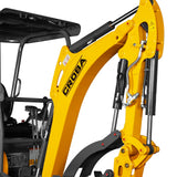 Mini Compact Excavator Kubota D902 Engine,  89" Max. Digging Depth, 1.7 Ton, 4145 LBS Operating Weight,  MEC17 thumbnail 5