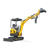Mini Compact Excavator Kubota D902 Engine,  95" Max. Digging Depth, 1.7 Ton, 4190 LBS Operating Weight,  MEC17PRO thumbnail 16