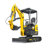 Mini Compact Excavator Kubota D902 Engine,  95" Max. Digging Depth, 1.7 Ton, 4190 LBS Operating Weight,  MEC17PRO thumbnail 14
