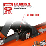 3-Point PTO Stump Grinder & 60'' PTO Flail Mower  Bundle, SG24 & NAM60 thumbnail 49