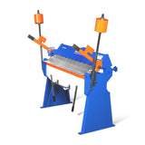 48” Manual Pan and Box Brake - Heavy Duty, Durable Construction, 12 Gauge Mild Steel, 135° Bending Angle, Individual Bending Fingers" PB4812 thumbnail 15