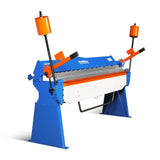 80-inch Manual Sheet Metal Brake - 12 Gauge Bending Capacity, Adjustable Fingers, 6 Ft. Heavy-Duty Steel Construction for Precision Bending PB8012 thumbnail 10