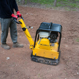 Honda GX270 Reversible Plate Compactor with Wheel Kit and Extension Plates, 6750 lb Centrifugal Force, PC180H thumbnail 10
