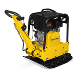 9 HP Reversible Plate Compactor with Wheel Kit and Extension Plates, 6750 lb Centrifugal Force, PC180Z thumbnail 18