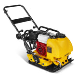 Honda GX160 Vibratory Plate Compactor with Wheel Kit, 3150 lb Centrifugal Force for Soil, Gravel, Asphalt and Paver Base, PC80H thumbnail 1