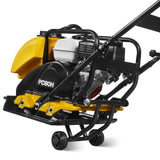Honda GX160 Vibratory Plate Compactor with Wheel Kit, 3150 lb Centrifugal Force for Soil, Gravel, Asphalt and Paver Base, PC80H thumbnail 16