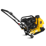 5.8 HP Vibratory Plate Compactor with Wheel Kit, 3150 lb Centrifugal Force for Soil, Gravel, Asphalt and Paver Base, PC80Z thumbnail 13