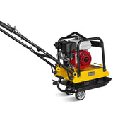 Honda GX160 Vibratory Plate Compactor with Wheel Kit, 3600 lb Centrifugal Force for Soil, Gravel, Asphalt and Paver Base, PC90H thumbnail 13