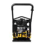 5.8 HP Vibratory Plate Compactor with Wheel Kit, 3600 lb Centrifugal Force for Soil, Gravel, Asphalt and Paver Base, PC90Z thumbnail 16