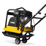 5.8 HP Vibratory Plate Compactor with Wheel Kit, 3600 lb Centrifugal Force for Soil, Gravel, Asphalt and Paver Base, PC90Z thumbnail 11