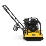 5.8 HP Vibratory Plate Compactor with Wheel Kit, 3600 lb Centrifugal Force for Soil, Gravel, Asphalt and Paver Base, PC90Z thumbnail 14