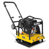 5.8 HP Vibratory Plate Compactor with Wheel Kit, 3600 lb Centrifugal Force for Soil, Gravel, Asphalt and Paver Base, PC90Z thumbnail 13