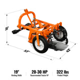 3 Point One Row Potato Harvester Potato Digger Picker PTO Driven,  PH19 thumbnail 2