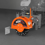 3-Point PTO Stump Grinder with 34 Carbide Teeth (PTO Shaft Included with Slip Clutch),  for 15-45HP Tractor,  SG24PRO thumbnail 33