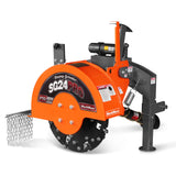 3-Point PTO Stump Grinder & Wood Chipper Bundle; SG24PRO; BX42S; Orange thumbnail 34