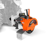 3-Point PTO Stump Grinder with 34 Carbide Teeth (PTO Shaft Included with Slip Clutch),  for 15-45HP Tractor,  SG24PRO thumbnail 2