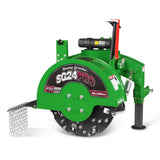 3-Point PTO Stump Grinder with 34 Carbide Teeth (PTO Shaft Included with Slip Clutch),  for 15-45HP Tractor,  SG24PRO thumbnail 18