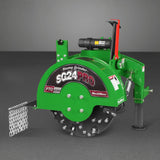 3-Point PTO Stump Grinder with 34 Carbide Teeth (PTO Shaft Included with Slip Clutch),  for 15-45HP Tractor,  SG24PRO thumbnail 36