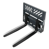 36'' Mini Skid Steer Pallet Fork Frame Attachment,  2204 lb Weight Capacity thumbnail 2