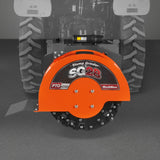 3-Point PTO Stump Grinder with 44 Carbide Teeth (PTO Shaft Included with Slip Clutch),  for 35-80HP Tractor,  SG28 thumbnail 23