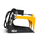 42" Mini Skid Steer Skeleton Grapple Attachment,   24" Arm Opening,  2000 lb Weight Capacity thumbnail 18