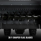 27" Walk Behind Flail Mower,  10HP 302cc,  Self-Propelled,  Tracked,  Electric Start,  SFM27T thumbnail 11
