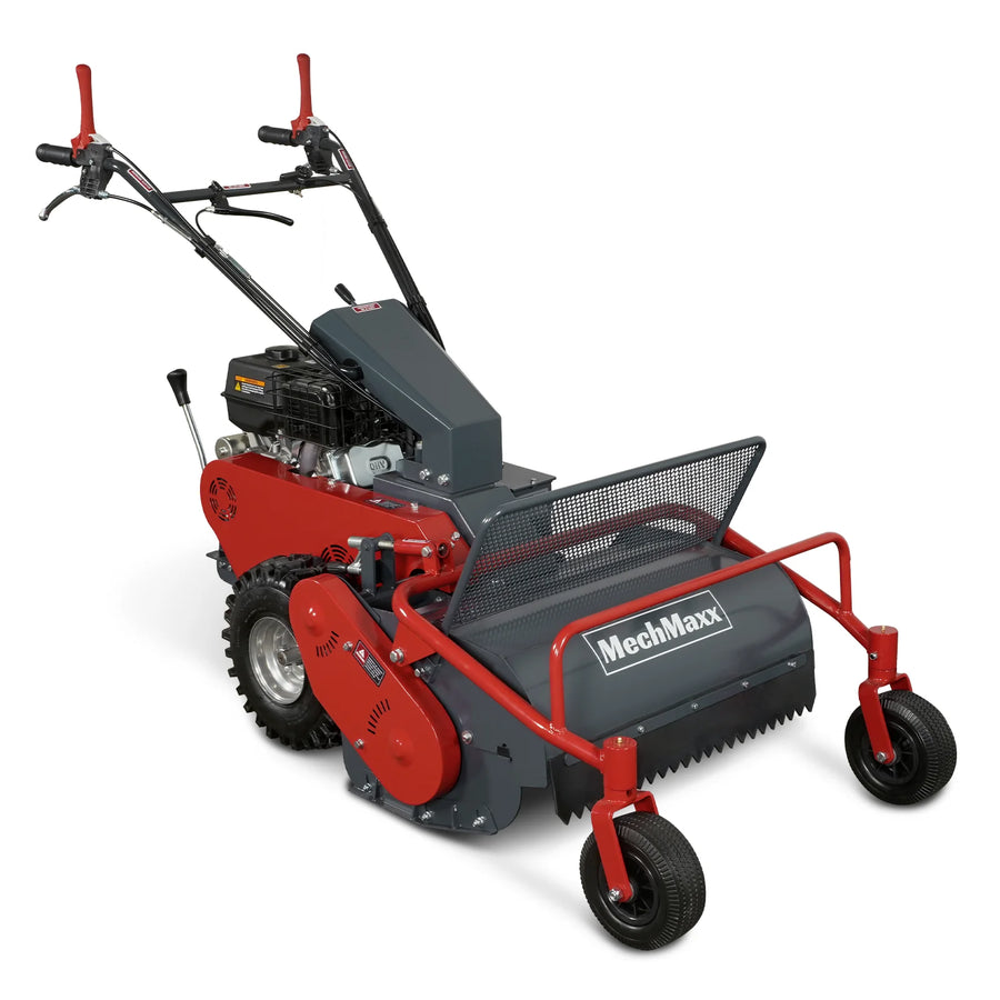 27" Walk Behind Flail Mower,  10HP 302cc,  Self-Propelled,  Wheeled,  Electric Start,  SFM27W