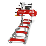 22" Portable Sawmill,  224cc 7HP DUCAR Gasoline Engine,  18" Board Width,  13' Track Length ,  SM-22 thumbnail 14