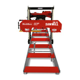 MechMaxx 36" MAX Portable Sawmill,  25HP 688cc HONDA GX690 V-Twin Engine,  35" Board Width,  20' Track Length ( 10 x Blades Included ) SM36HMAX thumbnail 25
