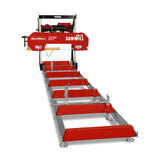 MechMaxx 36" MAX Portable Sawmill,  25HP 688cc HONDA GX690 V-Twin Engine,  35" Board Width,  20' Track Length ( 10 x Blades Included ) SM36HMAX thumbnail 16