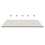 ( 1 Pack / 1 Pcs ) Shelf with 5 Pcs Clips, 1430L Cabinet, White (for SKU:203004W, 203008W, 203009W) thumbnail 5