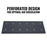 ( 1 Pack / 1 Pcs ) Shelf with 5 Pcs Clips, 320L Cabinet, Black (for SKU: 203001, 203005) thumbnail 3