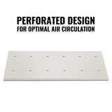 ( 1 Pack / 1 Pcs ) Shelf with 5 Pcs Clips, 320L Cabinet, White (for SKU: 203001W, 203005W) thumbnail 3