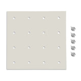 ( 1 Pack / 1 Pcs ) Shelf with 5 Pcs Clips, 540/730L Cabinet, White (for SKU:203002W, 203010W, 203006W, 203011W) thumbnail 5