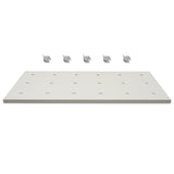 ( 1 Pack / 1 Pcs ) Shelf with 5 Pcs Clips, 880L Cabinet, White (for SKU:203003W, 203007W) thumbnail 5
