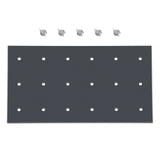 ( 1 Pack / 1 Pcs ) Shelf with 5 Pcs Clips, 880L Cabinet, Black (for SKU:203003, 203007) thumbnail 1
