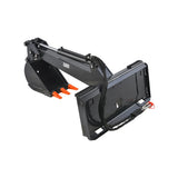 MechMaxx Skid Steer Backhoe Attachment, 14” Bucket Included, 78in Digging Depth,LBH-14 thumbnail 4