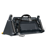 44" 4-In-1 Combo Mini Skid Steer Bucket Attachment With Quick Attach,  Universal Mount thumbnail 12