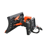 MechMaxx 60" Hydraulic Skid Steer 6 Way  Dozer Blade Snow Pusher Attachment, Industrial Series thumbnail 1