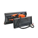 MechMaxx 60" Hydraulic Skid Steer 6 Way  Dozer Blade Snow Pusher Attachment, Industrial Series thumbnail 5