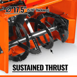 48" 3 Point PTO Snow Blower 24" Impeller Diameter 360° Snow Chute (PTO Shaft Included with Slip Clutch),  20-45 HP,  TSB48T thumbnail 3