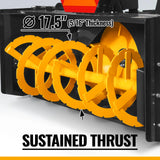 60" 3 Point PTO Snow Blower 24" Impeller Diameter 360° Snow Chute (PTO Shaft Included with Slip Clutch),  25-65 HP,  TSB60 thumbnail 4