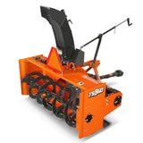 60" 3 Point PTO Snow Blower 24" Impeller Diameter 360° Snow Chute (PTO Shaft Included with Slip Clutch),  25-65 HP,  TSB60T thumbnail 1